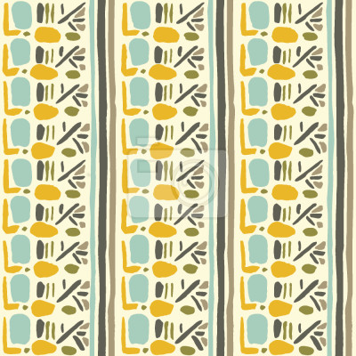 Papier peint à motif  l'inspiration Inca