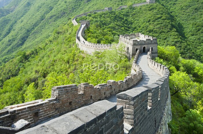 Papier peint à motif  La Grande Muraille de Chine