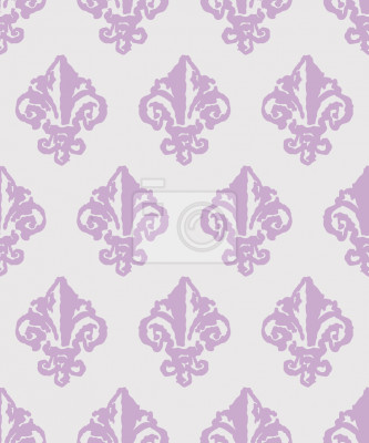 Papier peint à motif  Lady De Winter Lilas