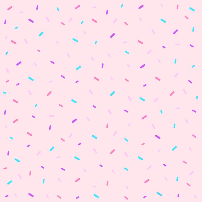 Papier peint à motif  Lèvres et sucettes sur fond noir