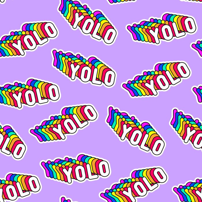 Papier peint à motif  Lèvres roses sur fond noir et blanc à pois