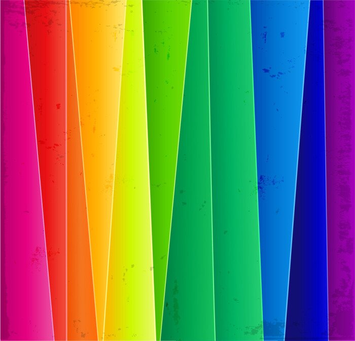 Papier peint à motif  Lignes inclinées abstrait arc-en-fond