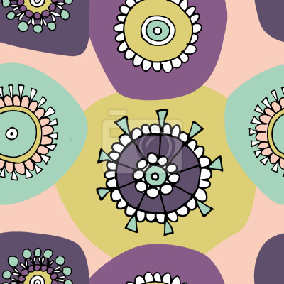 Papier peint à motif  Lila Lola