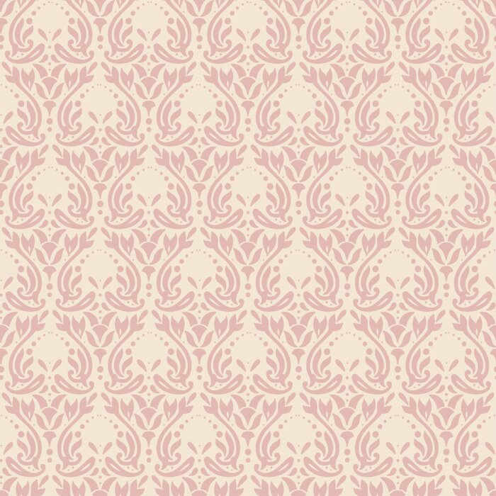 Papier peint à motif  Maison de fleurs. Modèle sans couture baroque # 6