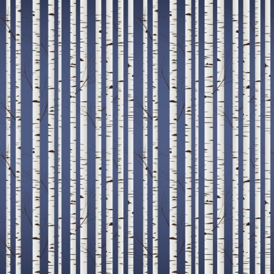 Papier peint à motif  Modèle en bois de bouleau