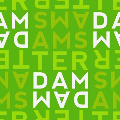 Papier peint à motif  Modèle sans couture d'Amsterdam, Pays-Bas