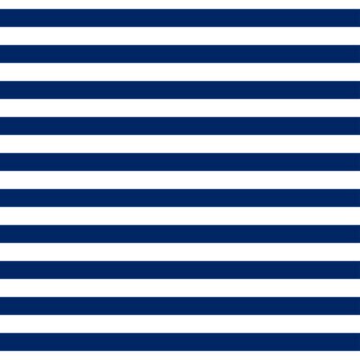 Papier peint à motif  Motif à rayures horizontales blanches et bleu marine