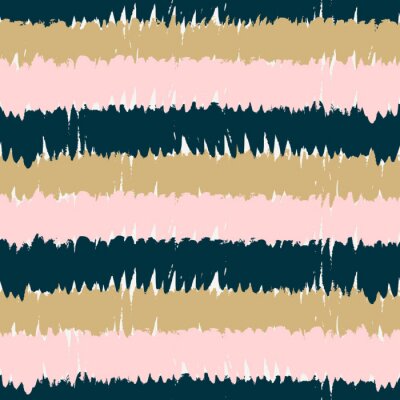 Papier peint à motif  Motif à rayures horizontales irrégulières