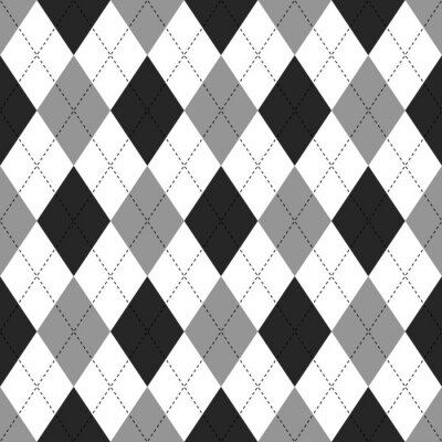 Papier peint à motif  motif Argyle