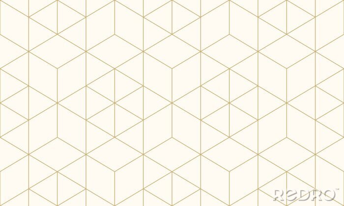 Papier peint à motif  Motif beige avec des formes géométriques