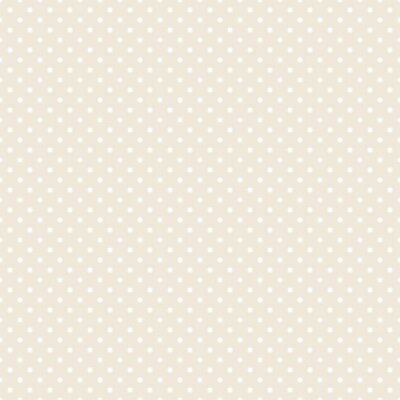 Papier peint à motif  Motif beige avec des petits points blancs