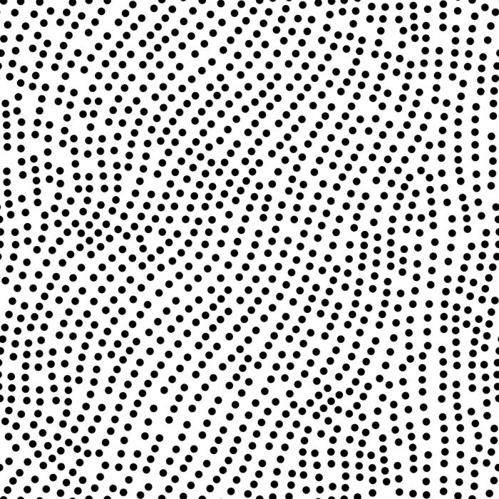 Papier peint à motif  Motif blanc avec des petits points disposés de manière irrégulière
