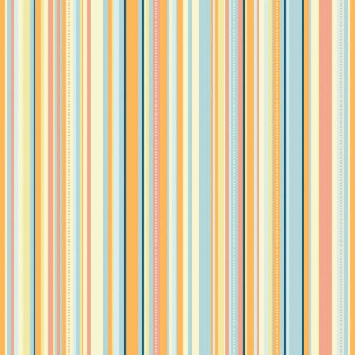 Papier peint à motif  Motif de rayures multicolores de différentes épaisseurs