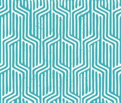 Papier peint à motif  Motif décoratif bleu