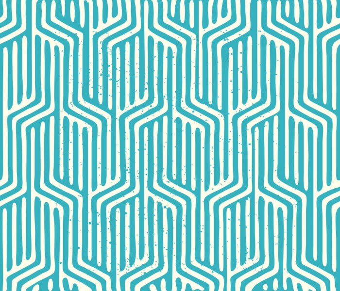 Papier peint à motif  Motif décoratif bleu