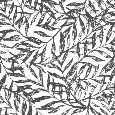 Papier peint à motif  Motif floral tropical sans soudures