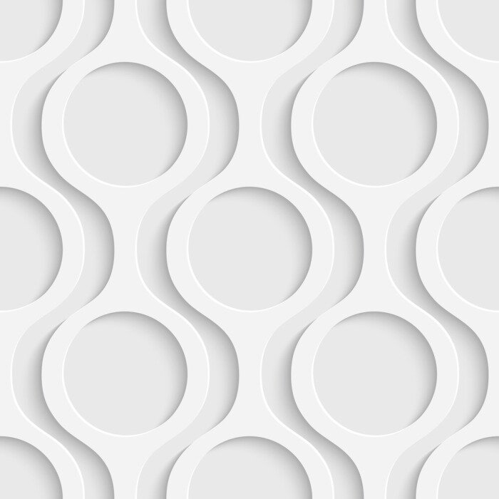 Papier peint à motif  Motif géométrique moderne avec des cercles