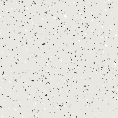 Papier peint à motif  Motif gris de pierre terrazzo