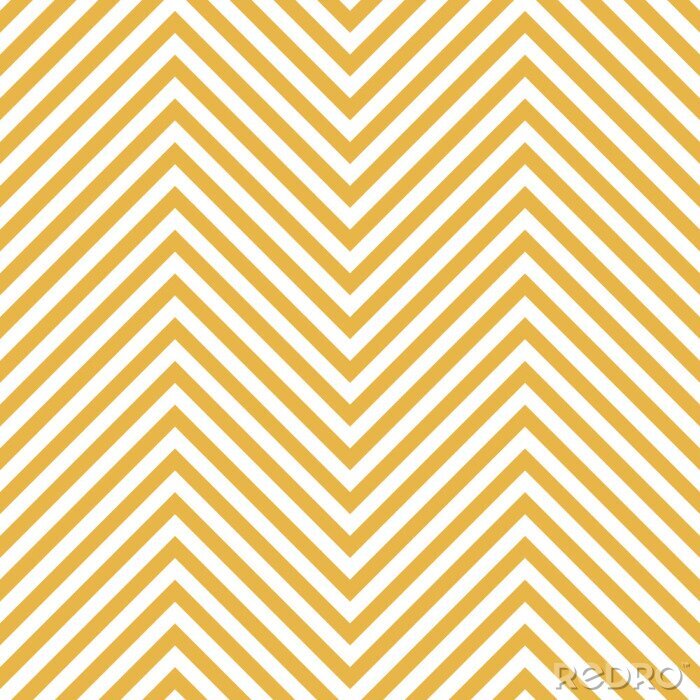Papier peint à motif  Motif jaune zigzag. Vague, fond, vecteur