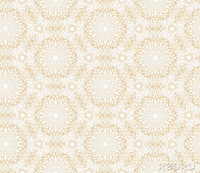 Papier peint à motif  Motif oriental arabe