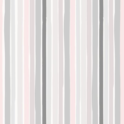 Papier peint à motif  Motif pastel à rayures verticales