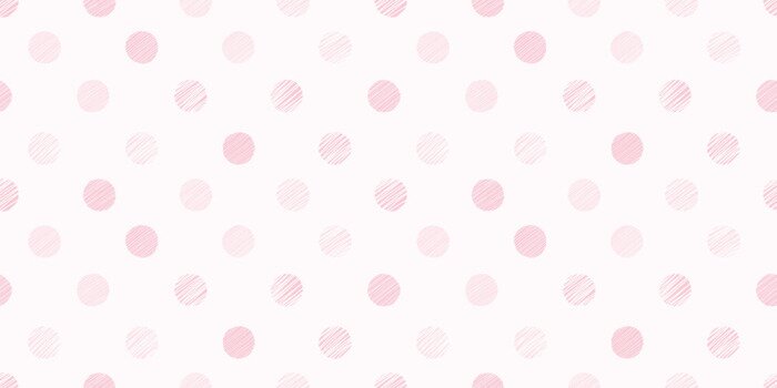 Papier peint à motif  Motif rose pastel avec de petits cercles