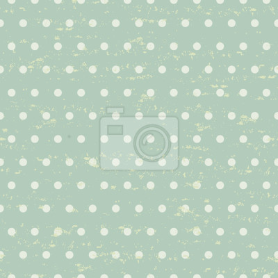 Papier peint à motif  Motif vert vieilli avec des petits points