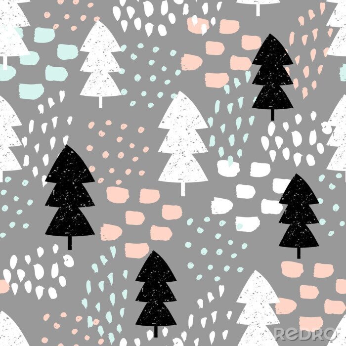 Papier peint à motif  Nature hivernale