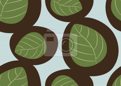 Papier peint à motif  Nature Vintage