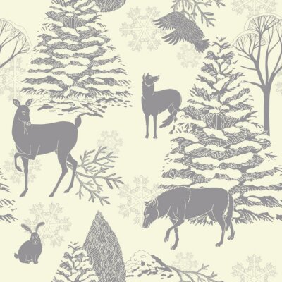 Papier peint à motif  Noël, nouveau, année, monochrome, fête, fond