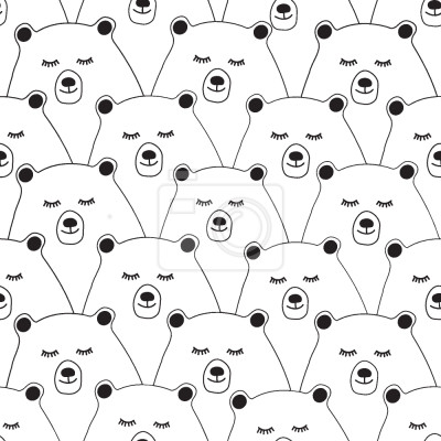 Papier peint à motif  Nos dormants