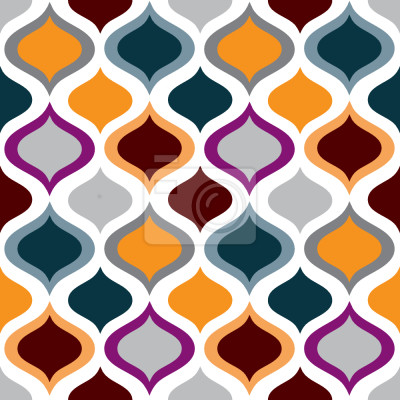 Papier peint à motif  Oh ogivale