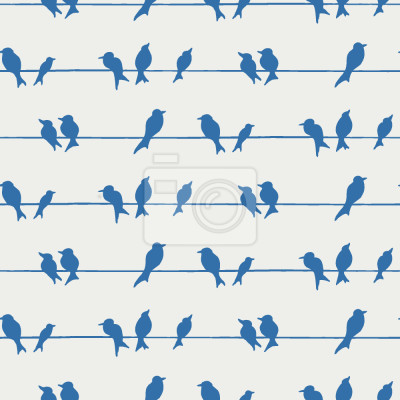Oiseaux sur un fil
