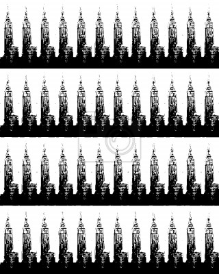 Papier peint à motif  Old NYC