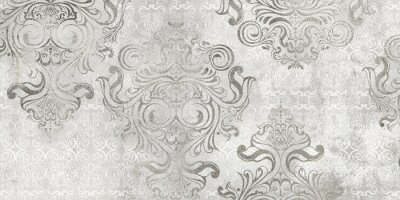 Ornements décoratifs motif en nuances de gris