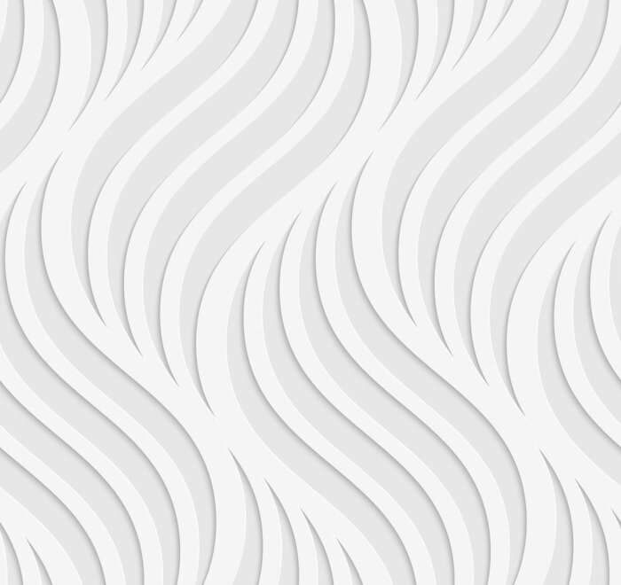 Papier peint à motif  Papier découpé ondulée laisse sur le gris