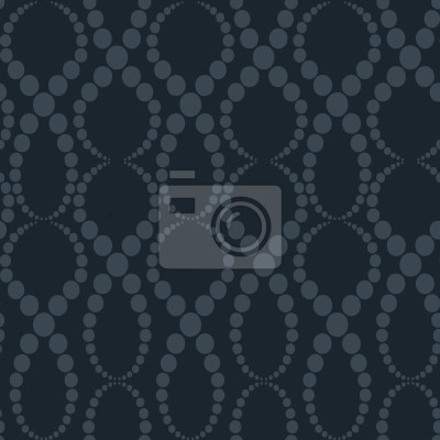 Papier peint à motif  Perles noires