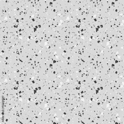 Papier peint à motif  Petits cailloux sur une surface grise