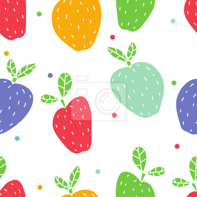 Papier peint à motif  Pom Points Aux