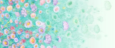 Prairie fleurie au printemps