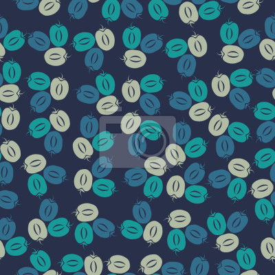 Papier peint à motif  pruneau