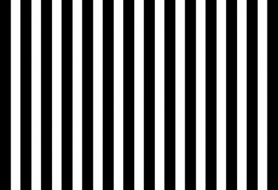 Papier peint à motif  Rayures verticales droites noires et blanches