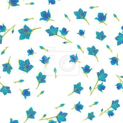 Papier peint à motif  Remise des fleurs