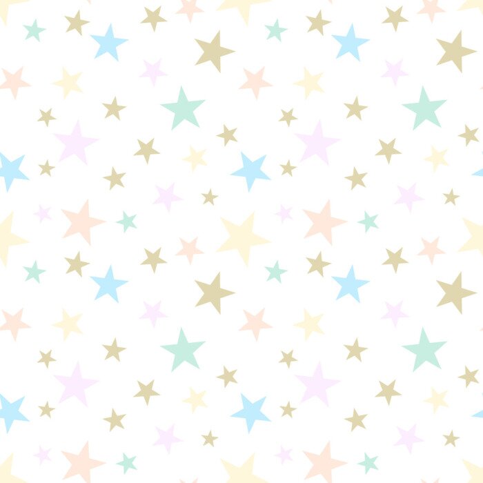 Papier peint à motif  Résumé, seamless, modèle, étoiles