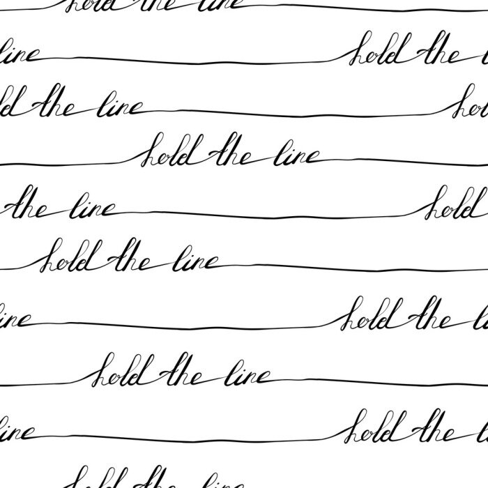 Papier peint à motif  Seamles patter de tenir la phrase, fond de vecteur