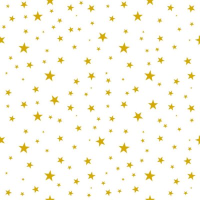 Papier peint à motif  seamless background with stars pattern gold yellow yellow