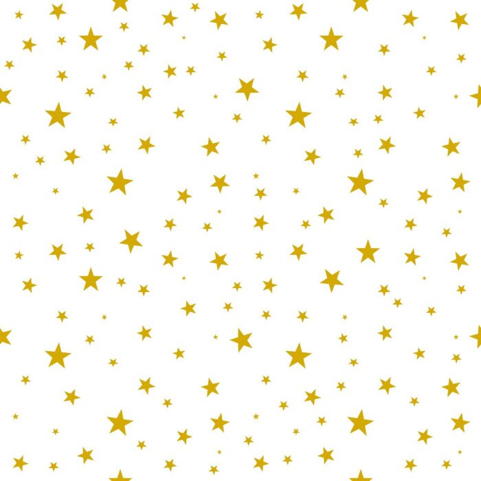 Papier peint à motif  seamless background with stars pattern gold yellow yellow