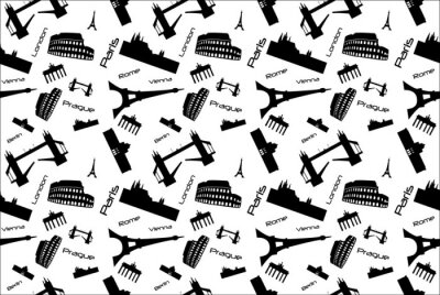 Papier peint à motif  Seamless fond historique