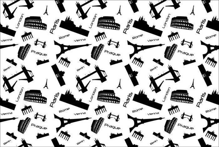 Papier peint à motif  Seamless fond historique