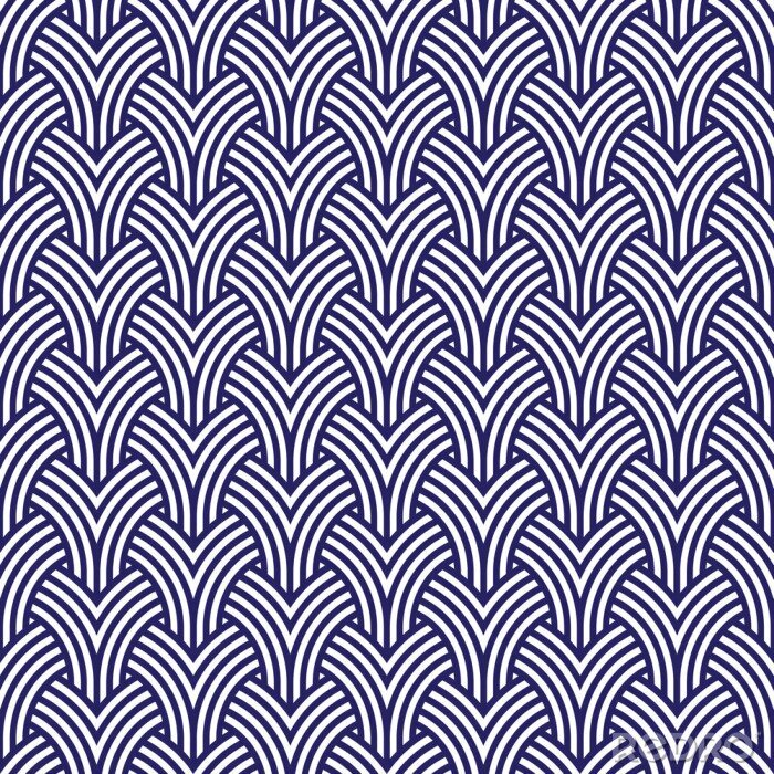 Papier peint à motif  Seamless Japanese decorative pattern background